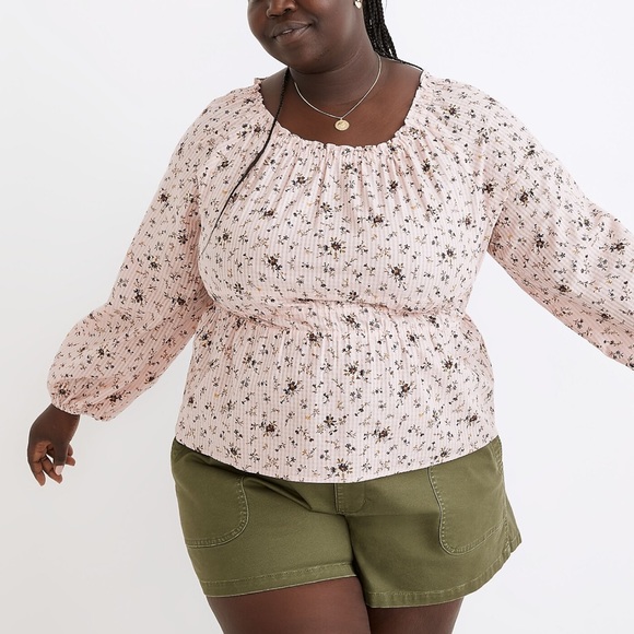 MADEWELL Sophia Bouquet Floral Top 🌷 - Picture 1 of 9